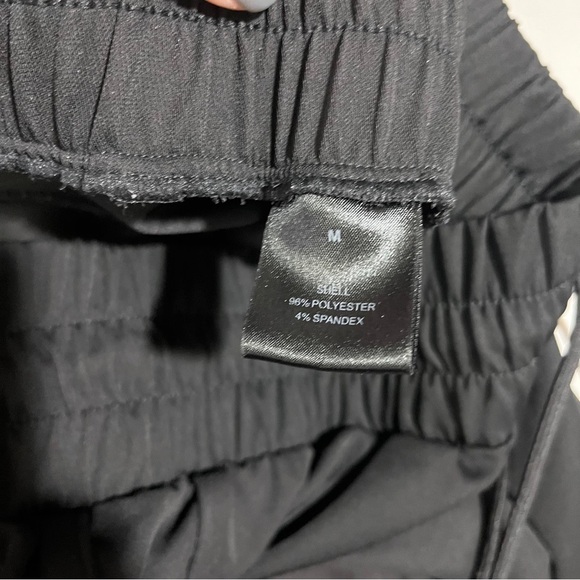 Carbon38 Elastic Waist Joggers High Waisted Black Size Medium - Picture 5 of 5